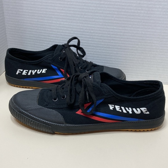 Feiyue Fe Lo 1920 Martial Arts Parkour Training Sneakers Shoes Size 11M Black - Picture 2 of 13
